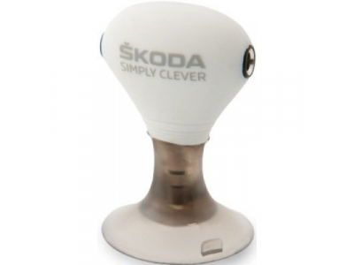 Подставка-переходник Skoda Smartphone splitter white от VAG Подставка-переходник Skoda Smartphone splitter white