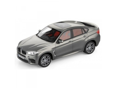 Модель BMW X6M (F86), Scale 1:18, Donington Grey, артикул 80432364886 от BMW Модель BMW X6M (F86), Scale 1:18, Donington Grey, артикул 80432364886