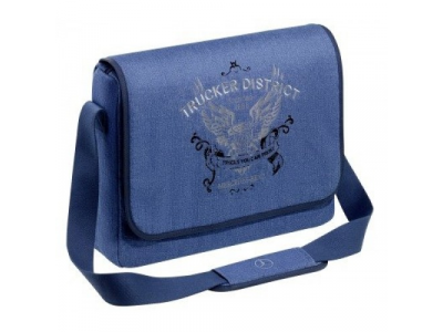 Сумка Mercedes-Benz Shoulder Bag, Trucker, Jeans Blue от Mercedes Сумка Mercedes-Benz Shoulder Bag, Trucker, Jeans Blue