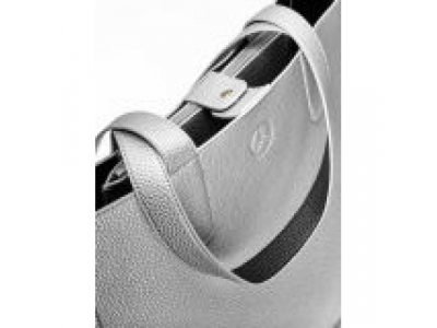 Сумка для покупок Mercedes-Benz Shopper, Silver / Black-coloured от Mercedes Сумка для покупок Mercedes-Benz Shopper, Silver / Black-coloured
